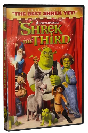 Shrek the Third DVD cover