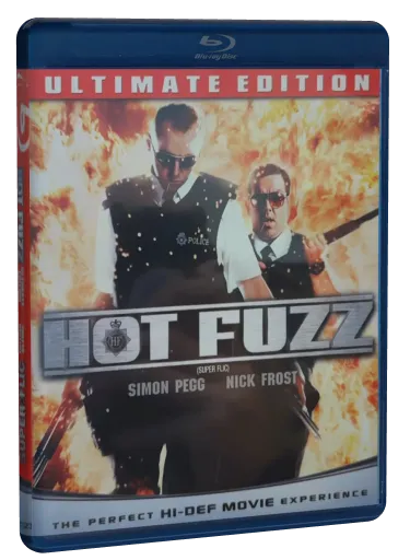Hot Fuzz Blu-ray, Alliance Films