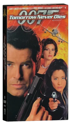Tomorrow Never Dies VHS, MGM/UA Home Video