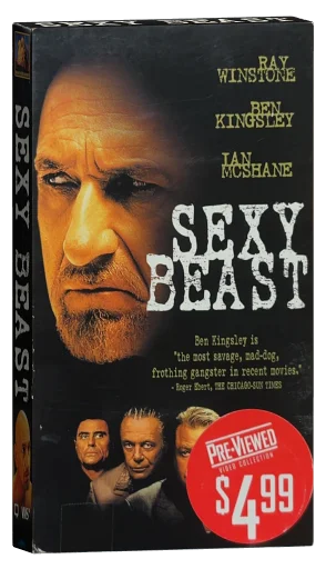 Sexy Beast VHS, 20th Century Fox Home Entertainment