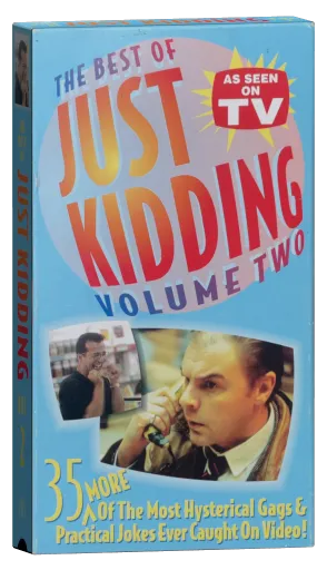 Just Kidding VHS cover