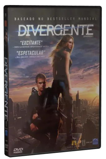 Divergent DVD, Paris Filmes
