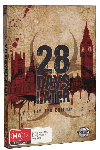 28 Days Later DVD, Twentieth Century Fox Home Entertainment South Pacific