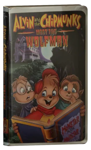 Alvin and the Chipmunks Meet the Wolfman VHS, Universal Studios Home Video