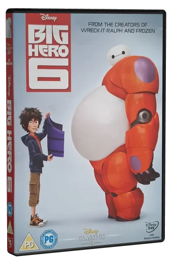 Big Hero 6 DVD, Walt Disney Home Video