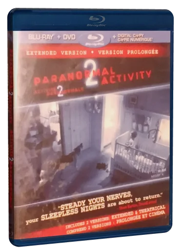 Paranormal Activity 2 Blu-ray, Paramount Home Video