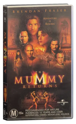 The Mummy Returns VHS, Universal