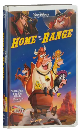 Home on the Range VHS, Walt Disney Home Entertainment