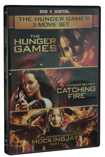 The Hunger Games 3-Movie Set DVD cover