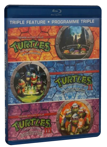 Teenage Mutant Ninja Turtles Blu-ray, New Line Cinema
