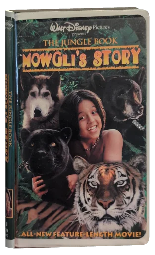 The Jungle Book: Mowgli's Story VHS cover