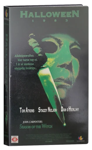 Halloween III: Season of the Witch VHS, Scanbox