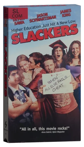 Slackers VHS cover