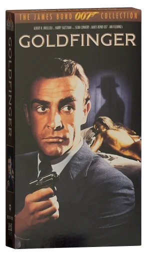 Goldfinger VHS, MGM/UA Home Video
