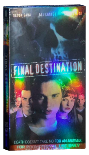 Final Destination VHS, New Line Home Video