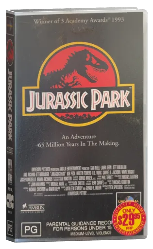 Jurassic Park VHS, Rainbow Products Limited