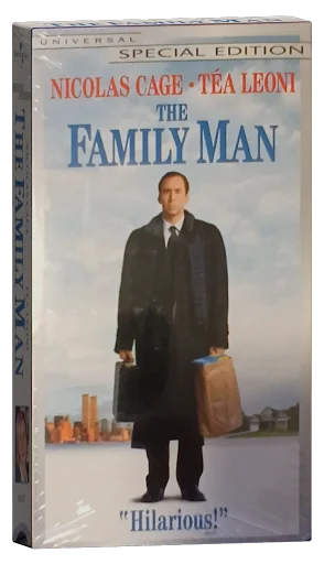 The Family Man VHS, Universal Studios Home Video
