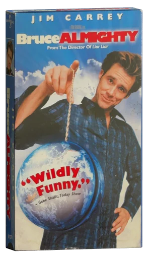 Bruce Almighty VHS, Universal