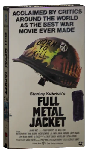 Full Metal Jacket VHS, Warner Home Video