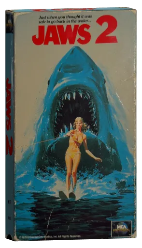 Jaws 2 VHS, MCA Universal Home Video