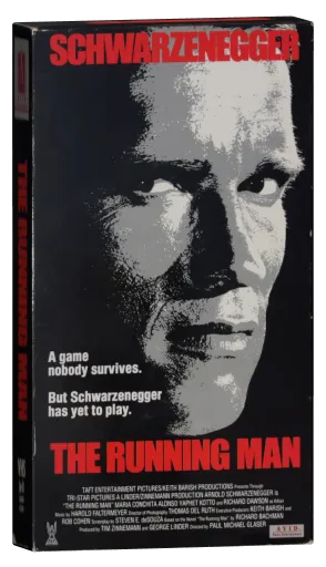 The Running Man VHS, Avid Home Entertainment