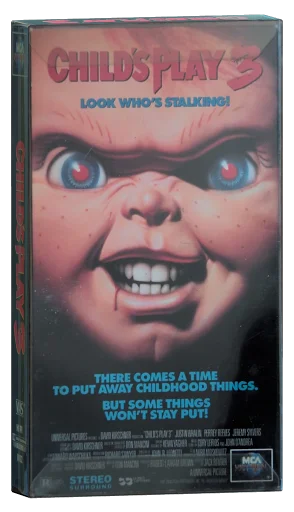 Child's Play 3 VHS, MCA Universal Home Video