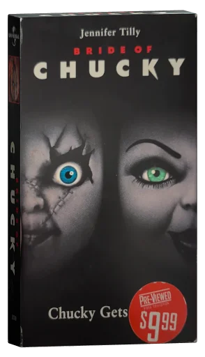 Bride of Chucky VHS, Universal