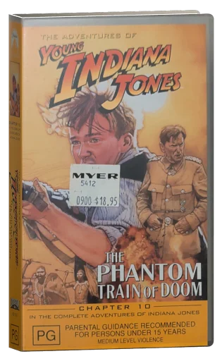 The Adventures of Young Indiana Jones VHS, Paramount Home Entertainment