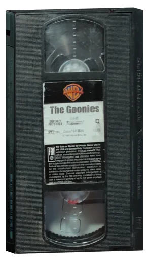 The Goonies VHS, Warner Bros.