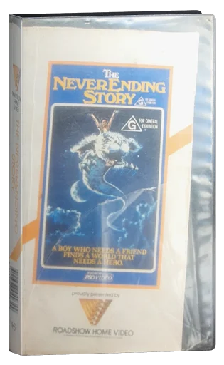 The NeverEnding Story VHS, Roadshow Home Video