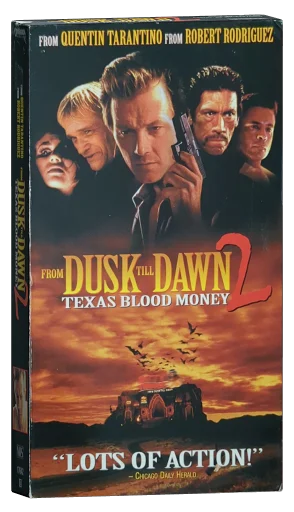 From Dusk Till Dawn 2: Texas Blood Money VHS, Dimension Home Video