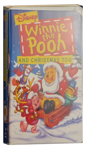Winnie the Pooh & Christmas Too VHS, Walt Disney Home Video