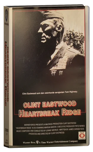 Heartbreak Ridge VHS, Warner Home Video