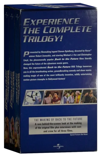Back to the Future VHS, Universal