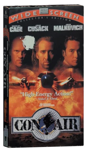Con Air VHS, Touchstone Home Video