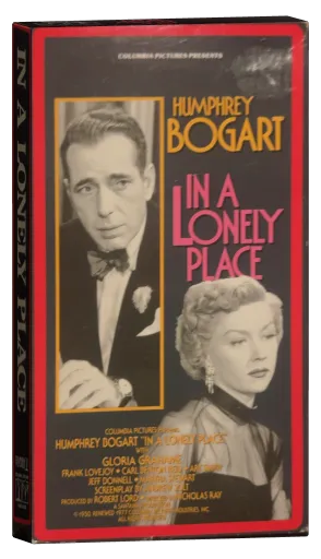 In a Lonely Place VHS, Columbia TriStar Home Video