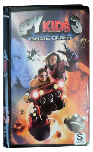 Spy Kids 3-D: Game Over VHS, Dimension Home Video
