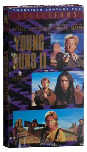Young Guns II VHS, Fox Video