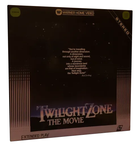 Twilight Zone: The Movie Laserdisc, Warner Home Video