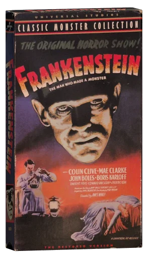 Frankenstein VHS, Universal Studios
