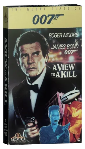 A View to a Kill VHS, MGM