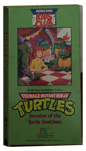 Teenage Mutant Ninja Turtles VHS, F.H.E. (Family Home Entertainment)