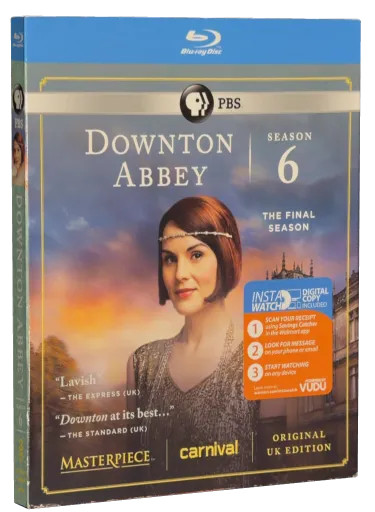 Downton Abbey Blu-ray, PBS Distribution