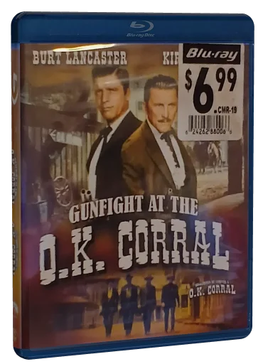 Gunfight at the O.K. Corral Blu-ray, Paramount