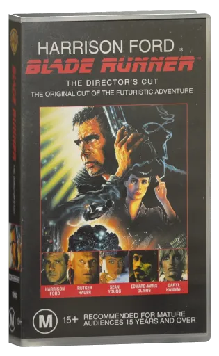 Blade Runner VHS, Warner Home Video