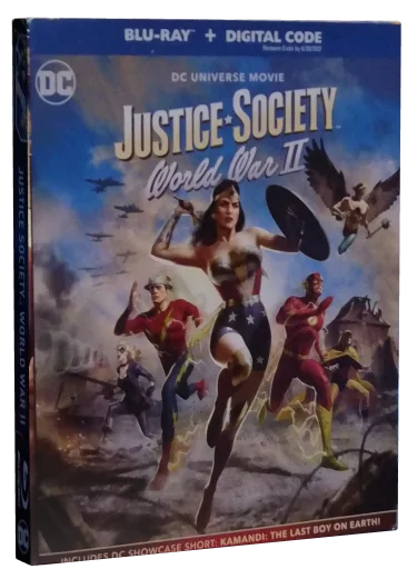 Justice Society: World War II Blu-ray cover