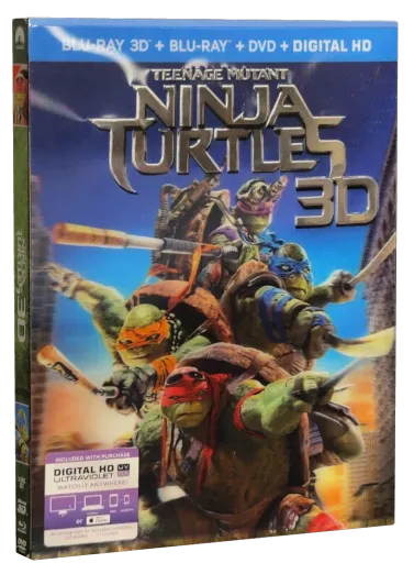 Teenage Mutant Ninja Turtles Blu-ray, Paramount Pictures