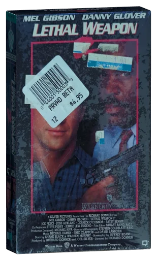 Lethal Weapon 2 Betamax, Warner Home Video