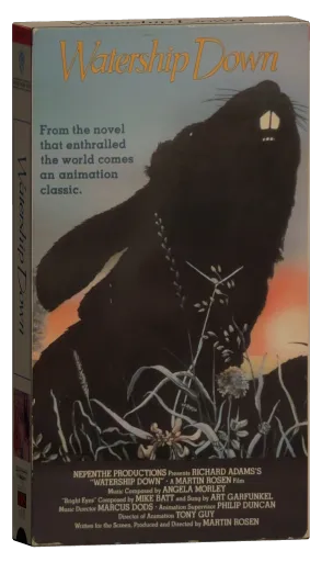 Watership Down VHS, Warner Home Video