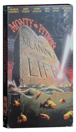 Monty Python's The Meaning of Life VHS cover